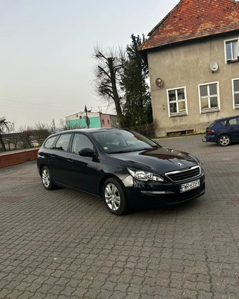 Peugeot 308 cena 28900 przebieg: 220000, rok produkcji 2014 z Września małe 37